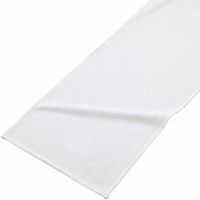 370匁高密度シャーリング白フェイスタオル