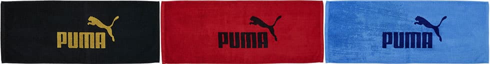 プーマフェイスタオルPUMA-L502の3色