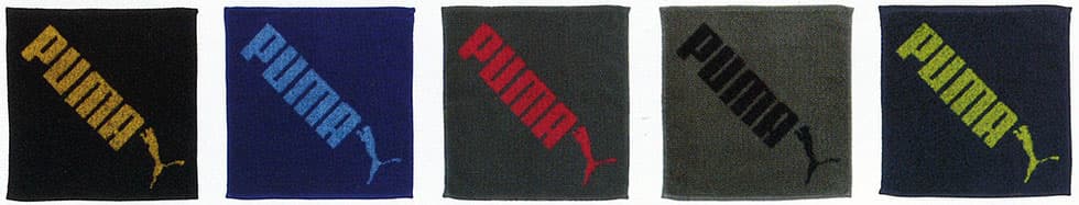 プーマミニタオルPUMA524の5色