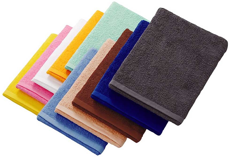 スレン染業務用バスタオル（900匁）の10色