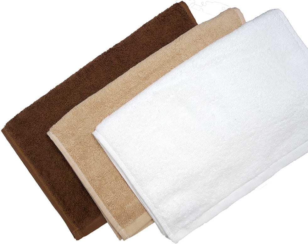 高級ピマコットンコーマ糸フェイスタオルの3色