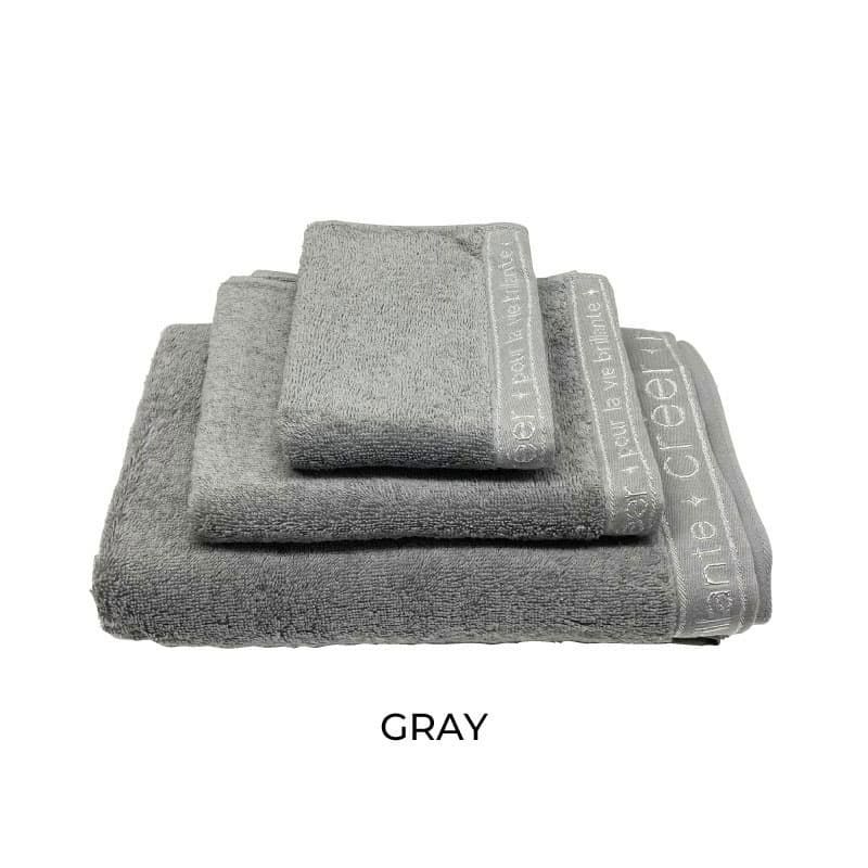 クレエタオル生地色：アッシュグレー