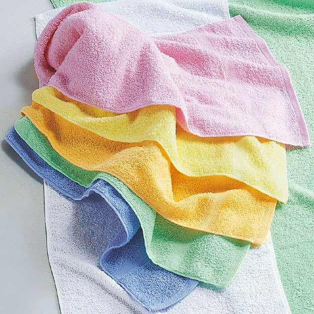 ベルソフトカラーフェイスタオル：12枚組|業務用タオル専門店いとへん