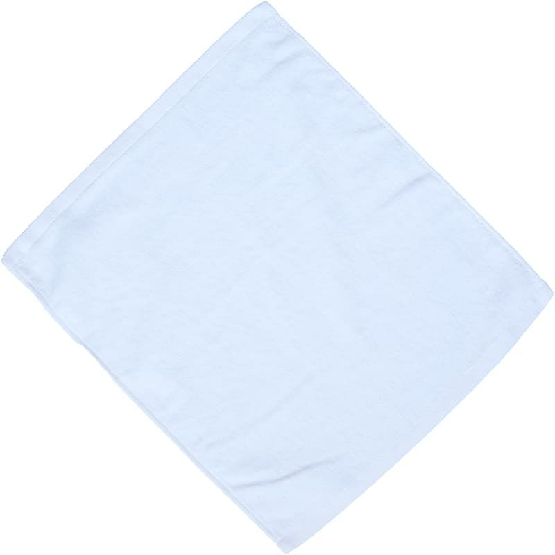 中国製シャーリングフェイスタオル色：ホワイト