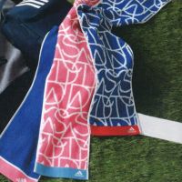 アディダス ジャガード織 スリムロングタオル ADT-1824|業務用タオル