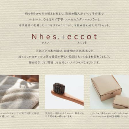 Nhes.+eccotタオルギフトについて