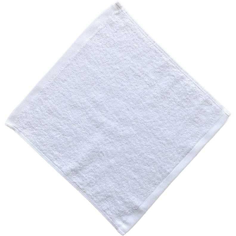 セットアップ おしぼり ハンドタオル 業務用 100匁 白色 正方形 60枚セット