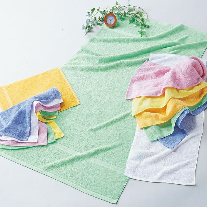 ベルソフトハンドタオルの6色