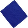 中国製シャーリングハンドタオル色：インディゴブルー