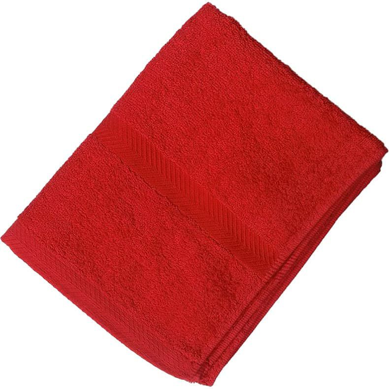 国産コーマ糸カラーフェイスタオル色：カーディナルレッド