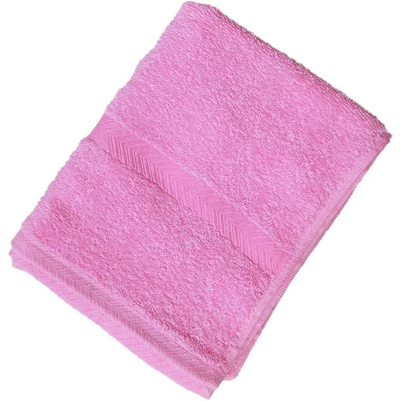 国産コーマ糸カラーフェイスタオル色：サーモンピンク