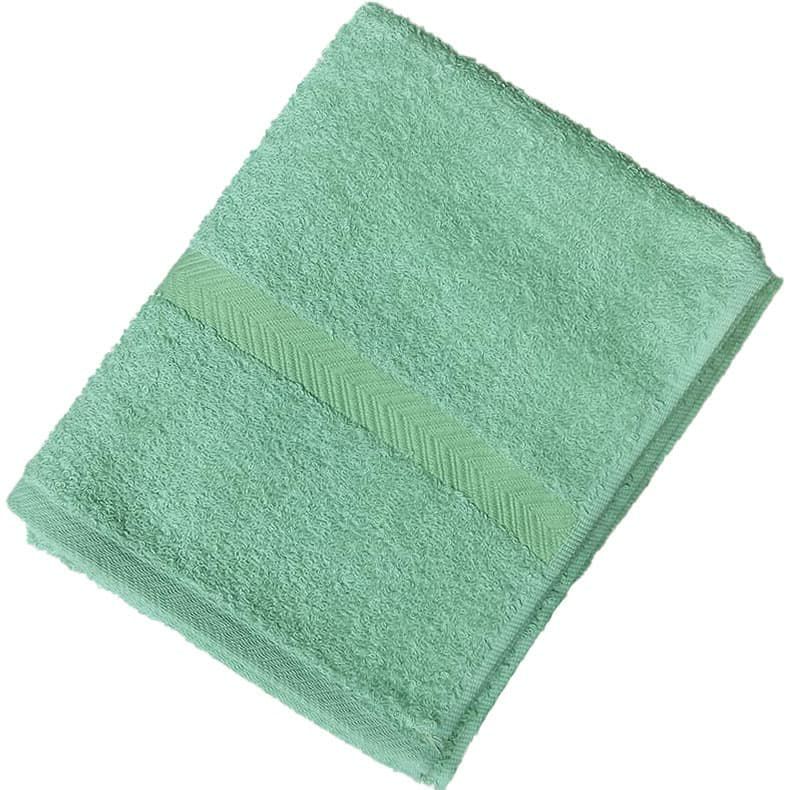 国産コーマ糸カラーフェイスタオル色：アイスグリーン