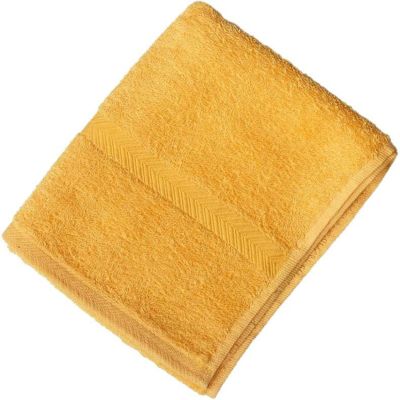 国産コーマ糸カラーフェイスタオル色：オリオンゴールド