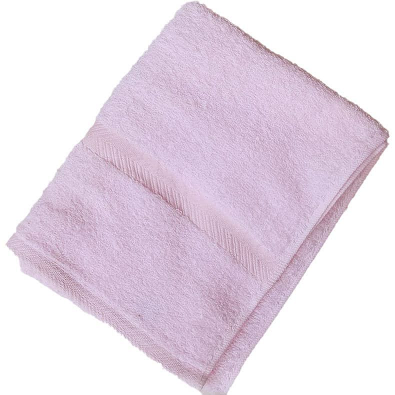 国産コーマ糸カラーフェイスタオル色：シェルピンク