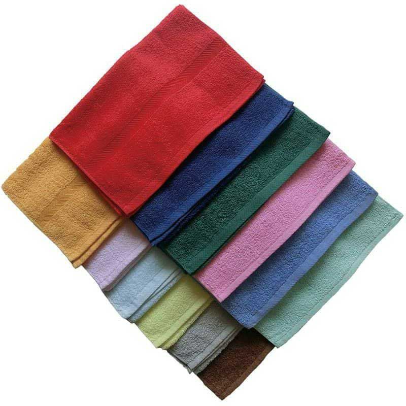 ハネシカ国産泉州コーマ糸カラーフェイスタオル