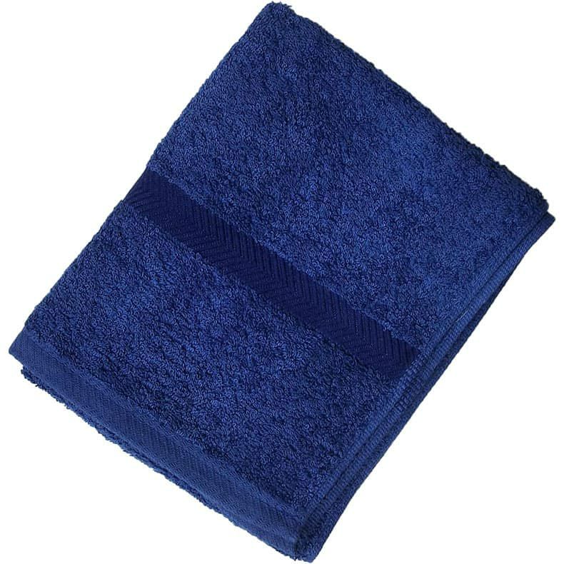コーマ糸カラーフェイスタオル色：ロイヤルブルー