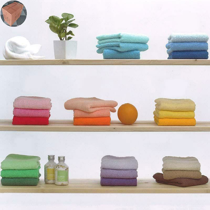 ハイオーミカラーフェイスタオル：480枚組