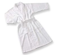 高級業務用バスローブ約115cm（ホワイト）|業務用タオル専門店いとへん