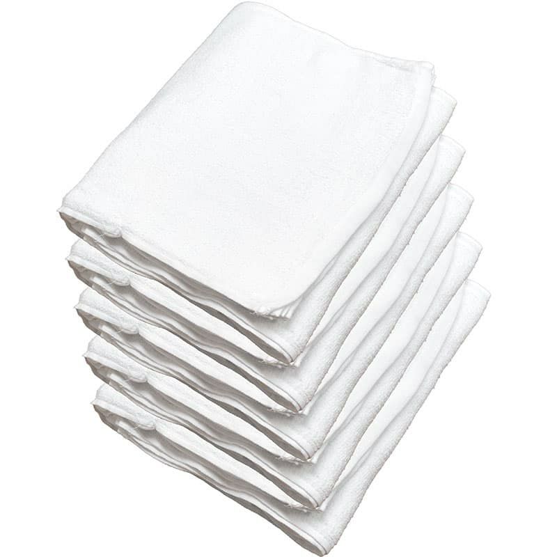 180匁ベトナム製シリンダー白タオル【総パイル】：60枚組