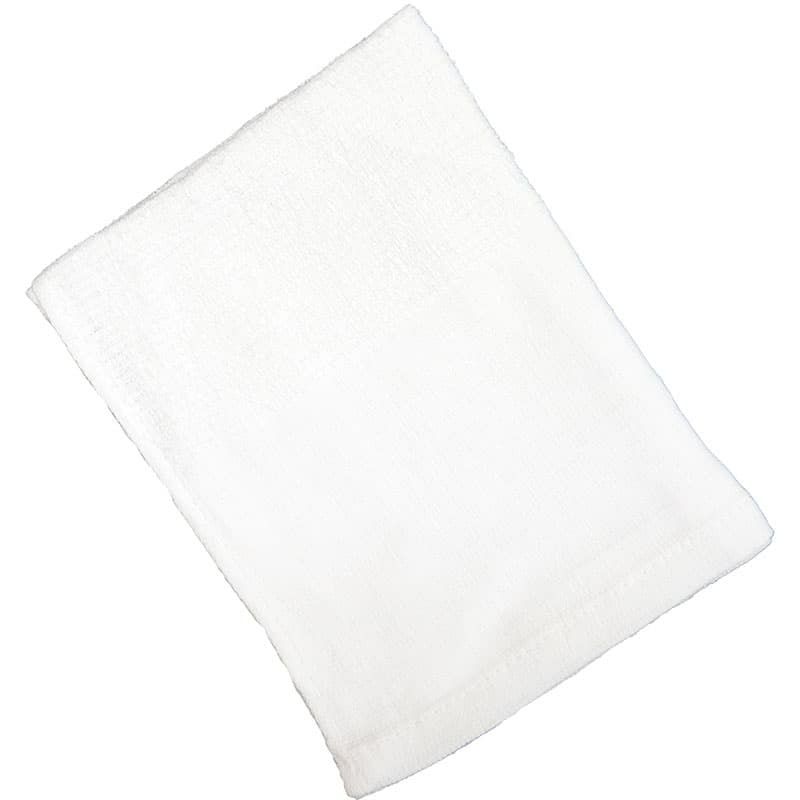 160匁ベトナム製シリンダー白タオル【平地付き】：サンプル1枚