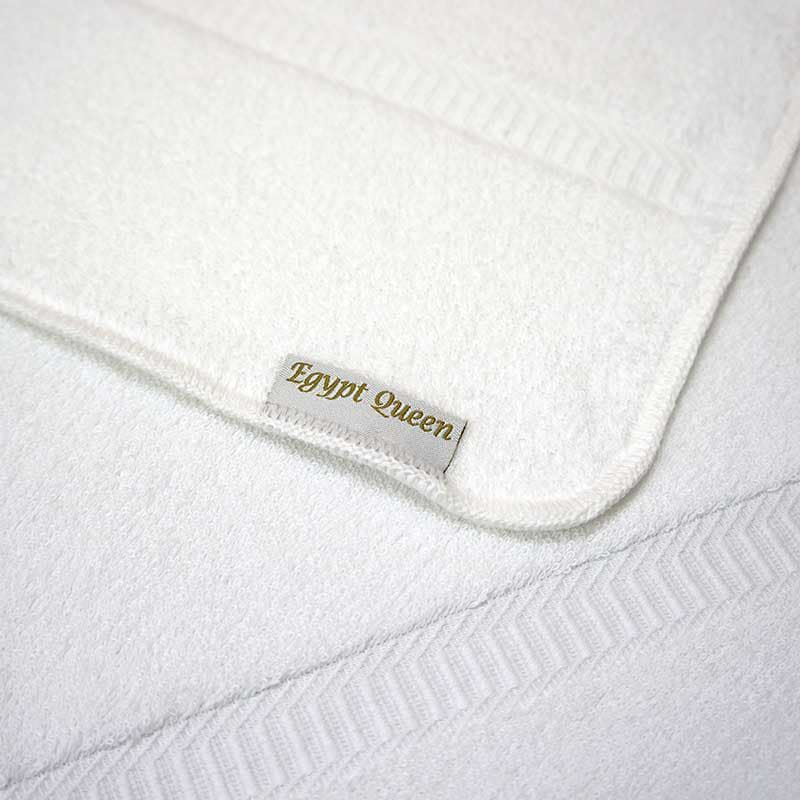 エジプトクイーンウォッシュタオル生地拡大