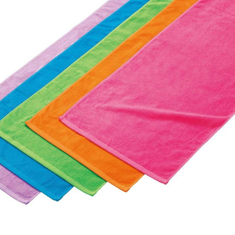 500匁ベトナム製シャーリングスポーツタオル（中色）