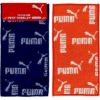 プーマプチタオル PUMA-527：ネイビー×レッド