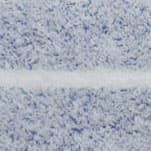 ぼーだー＆ボーダーフェイスタオル：ブルー