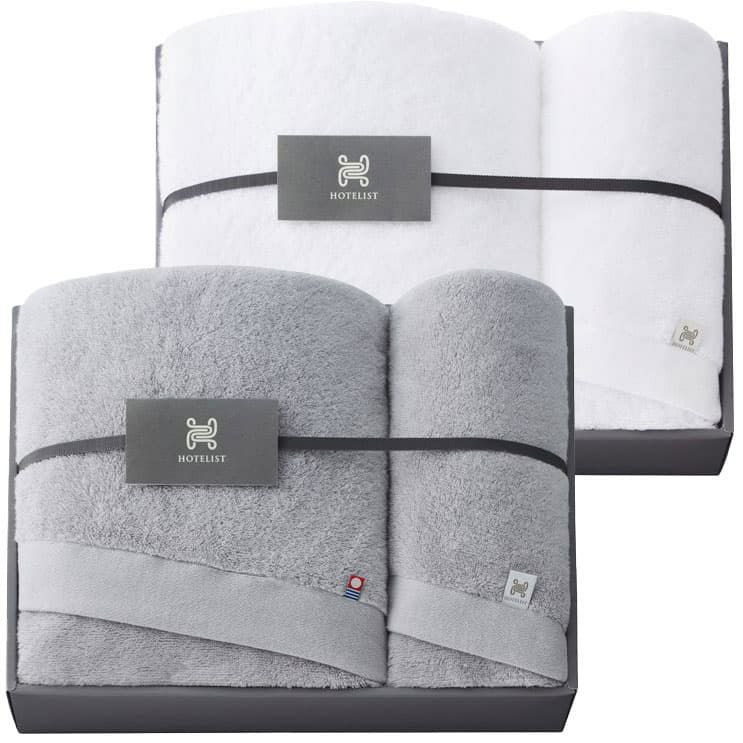 HOTELISTギフトセット バスタオル1枚・フェイスタオル1枚