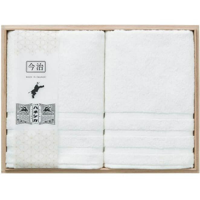 雲、結びて「ハネシカここん」フェイスタオル2枚ギフトセット