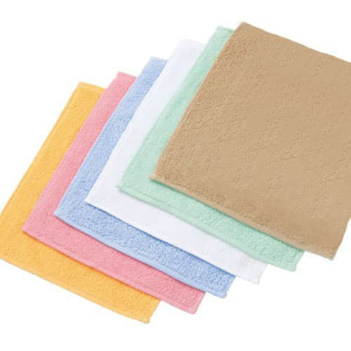 20cm抗菌防臭加工カラーミニタオルハンカチ(中色）