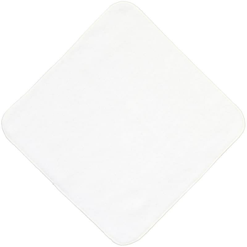 日本製シャーリング白ミニタオル