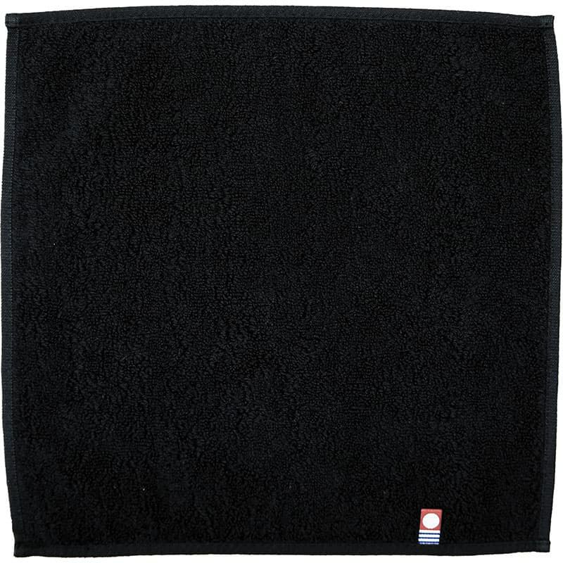 Saiタオルハンカチ25cm（漆黒）