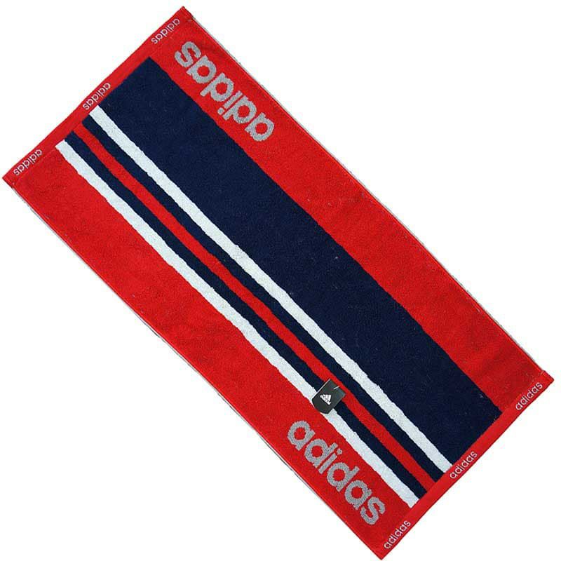 アディダスフェイスタオル色：レッド