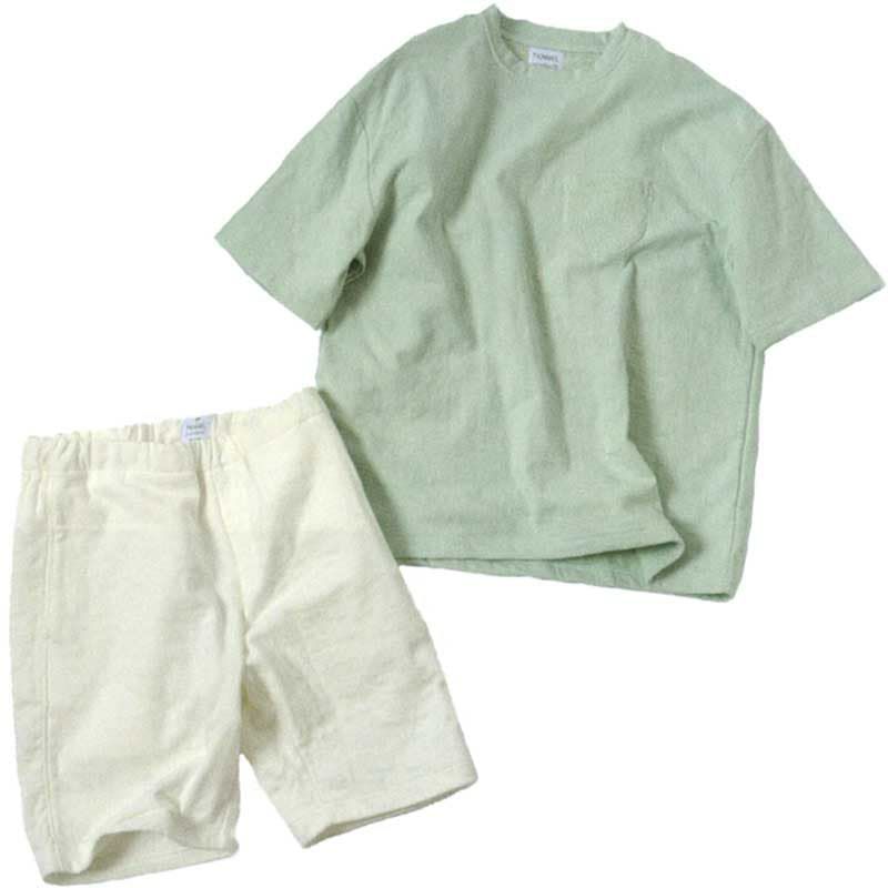タオルＴシャツとタオルハーフパンツ