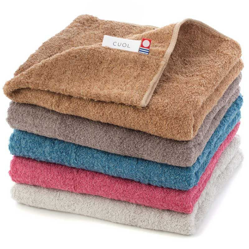 美髪ケアフェイスタオルCUOL5色