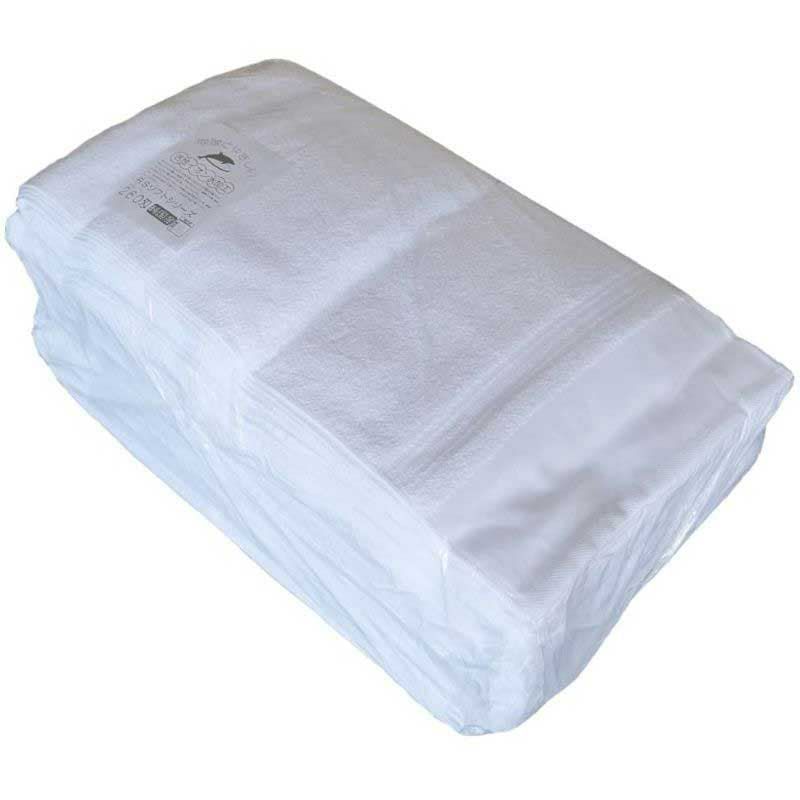 260匁国産泉州ソフト白タオル【平地付き】：120枚組