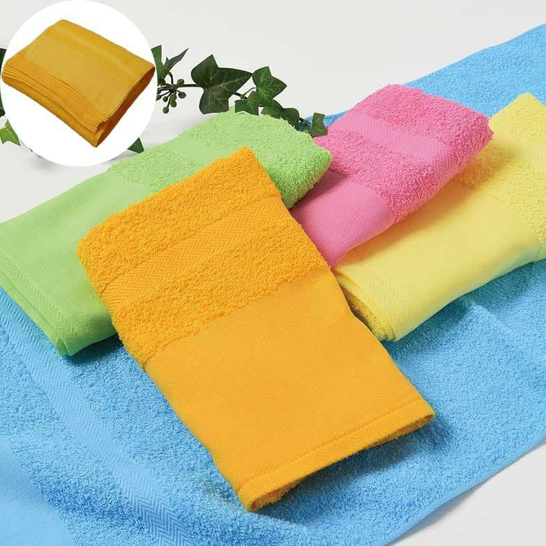 CTカラータオル200匁【平地付】：12枚組