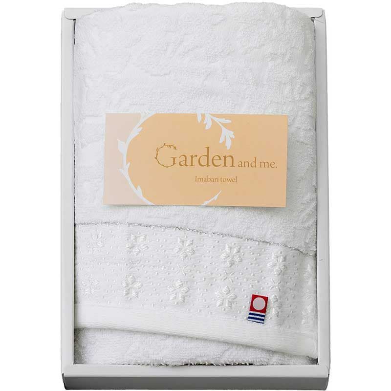 今治 garden and meフェイスタオル：1枚箱入